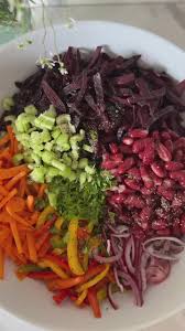 Add the onion garlic beets and carrots to the pot. Saute for about 5 minutes until the vegetables are slightly softened