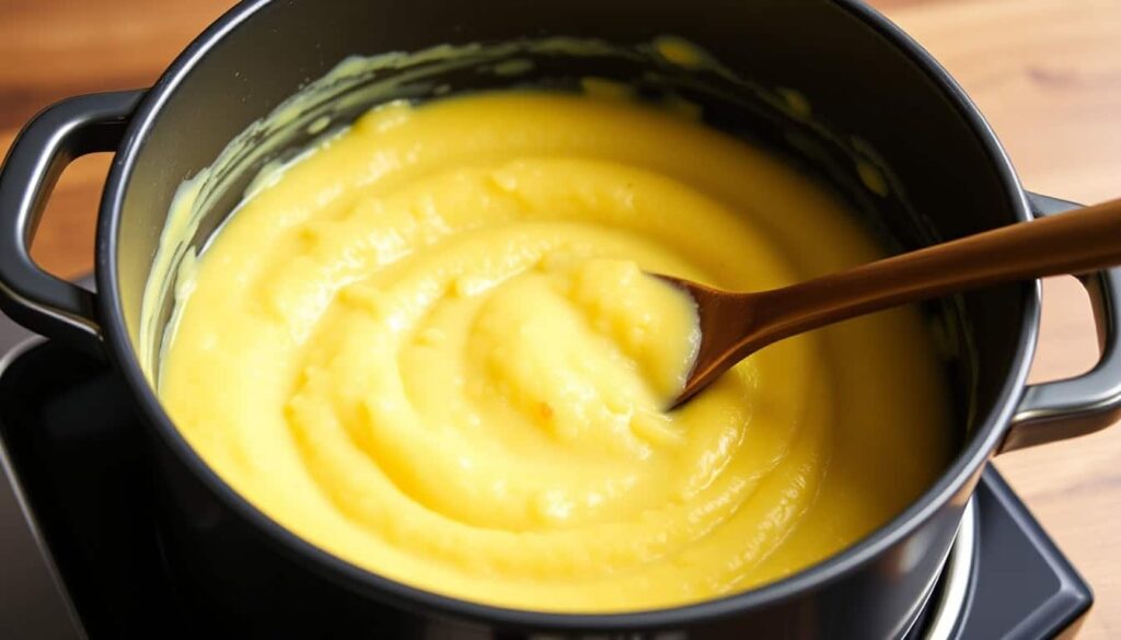 Cook traditional polenta