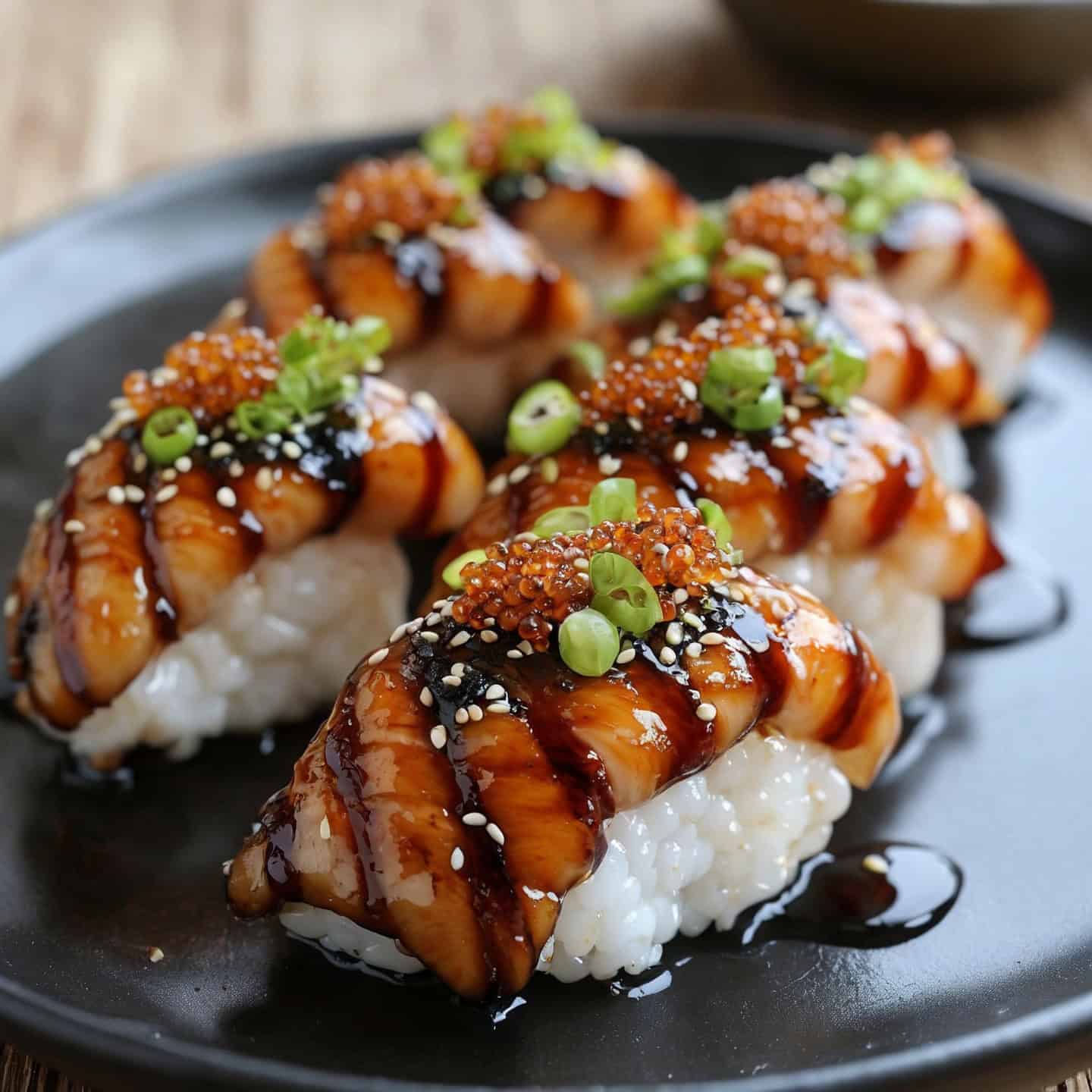 Easy Unagi Nigiri Fish at Home