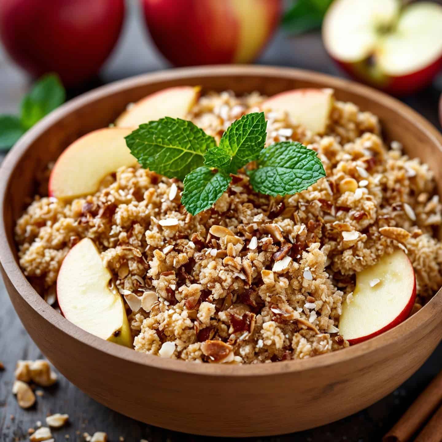 Healthy Apple Crunch Recipe in Minutes