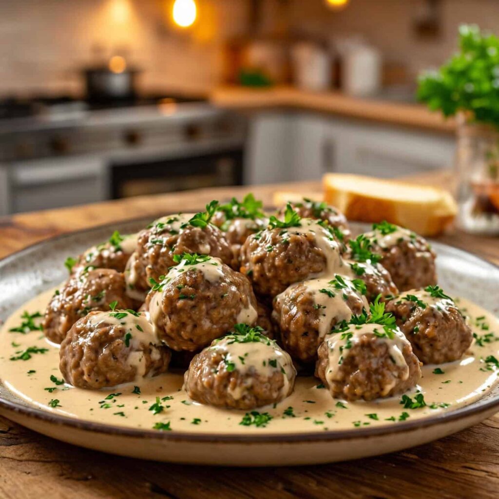 How to Make Easy Slow Cooker Swedish Meatballs