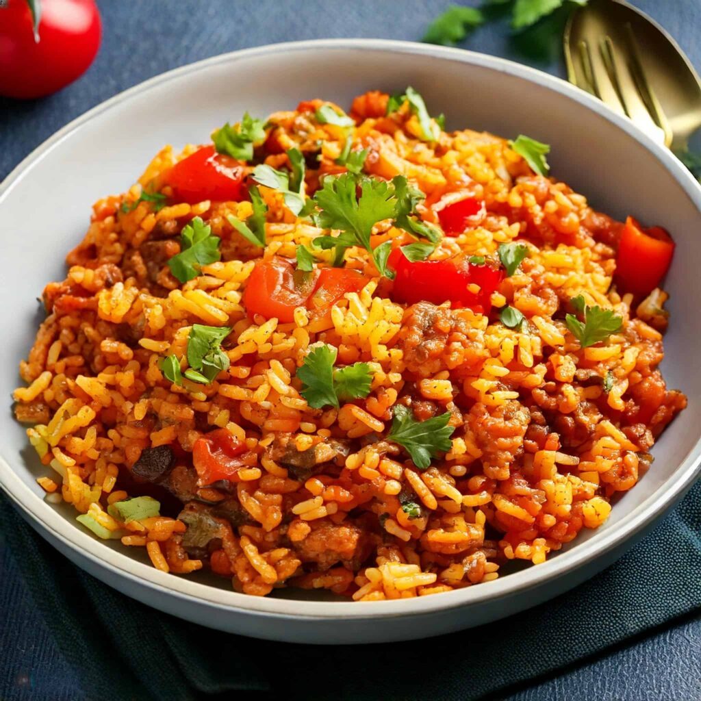 Quik & Easy Hamburger Rice Hot Dish