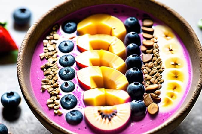 Rainbow Smoothie Bowl