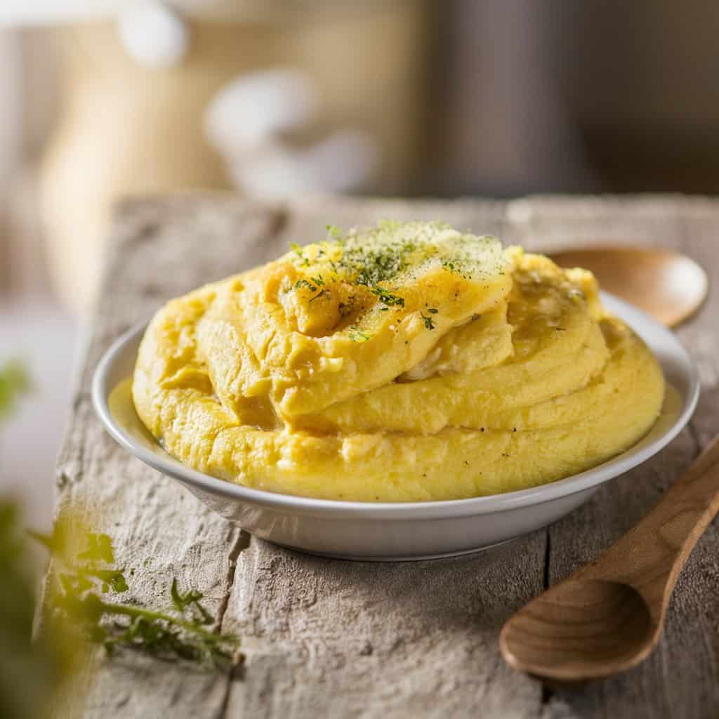 Should polenta be cooked covered or uncovered