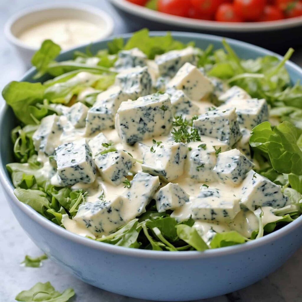 Simple Blue Cheese Dressing recipe for Salads