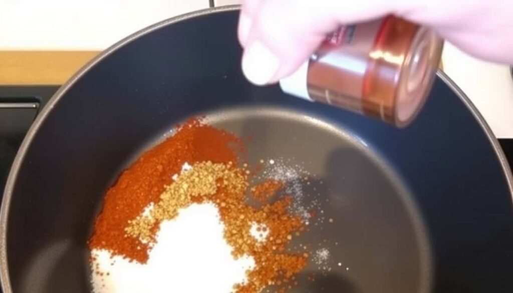 Sprinkle in the chili powder ground cumin salt and pepper. These spices bring that classic chili warmth with just a touch of kick