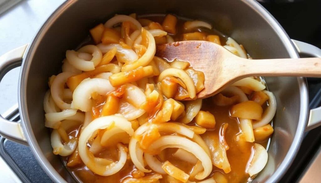 Step 1 Caramelize the Onions