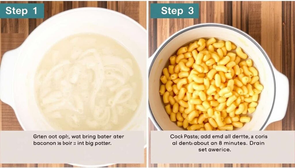 Step 1 Cook the Macaroni