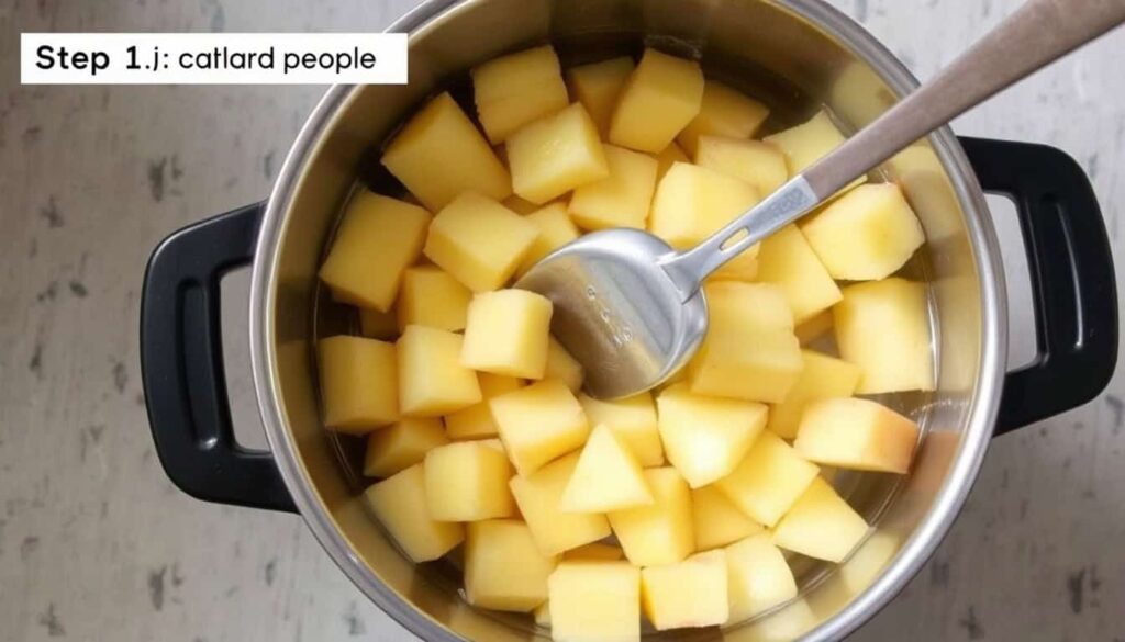 Step 1 Prep the Potatoes