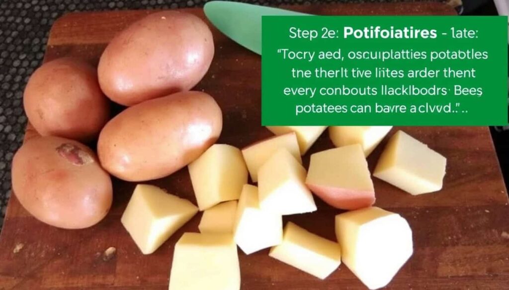 Step 2 Prepare the Potatoes