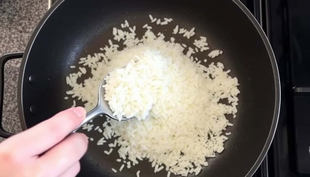 Step 3 Toast the Rice