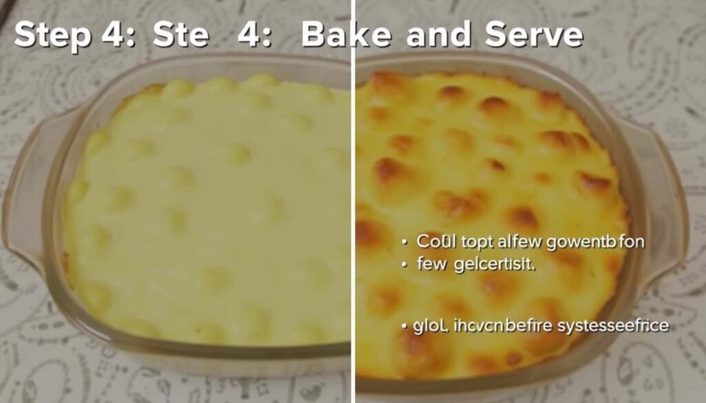 Step 4 Bake and Serve