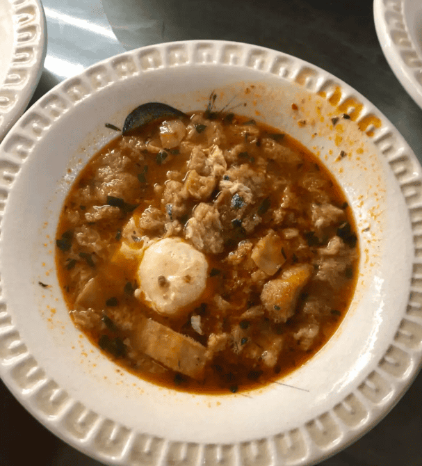 What is sopa de Ajo traditional soup from Valladolid made with